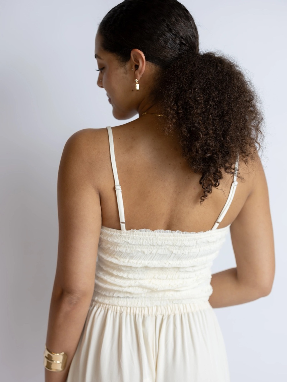 Capital Letters Ruffled Cami Top - Picture 2 of 3